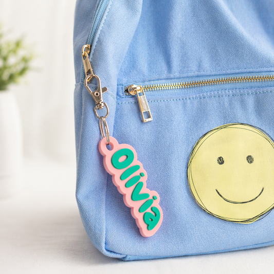 Personalised Bag Clip Tags