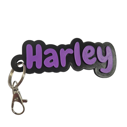 Personalised Bag Clip Tags