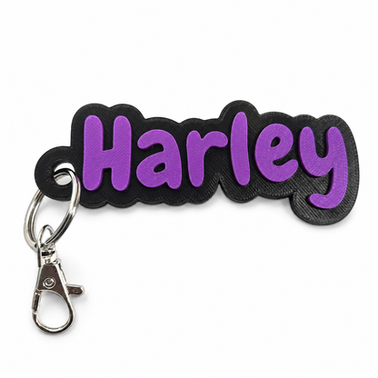 Personalised Bag Clip Tags