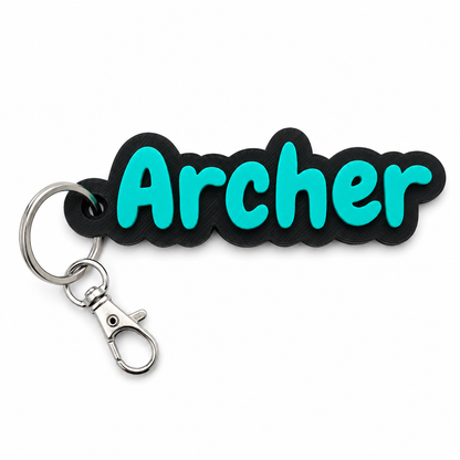 Personalised Bag Clip Tags