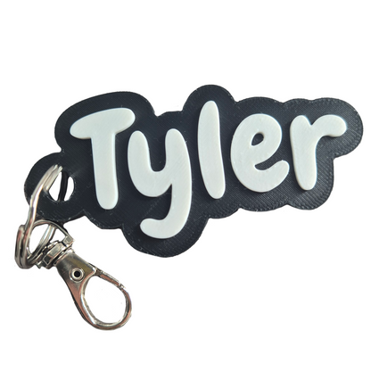 Personalised Bag Clip Tags