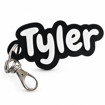 Personalised Bag Clip Tags