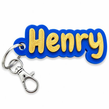 Personalised Bag Clip Tags