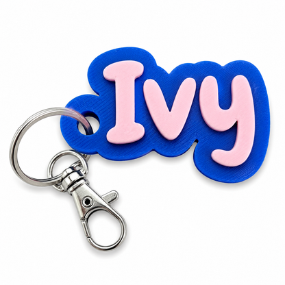 Personalised Bag Clip Tags