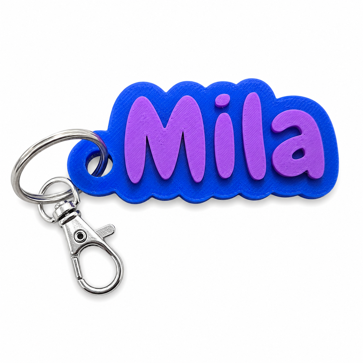 Personalised Bag Clip Tags