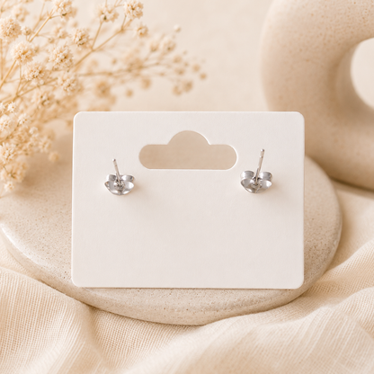 Pink Sweeheart Studs