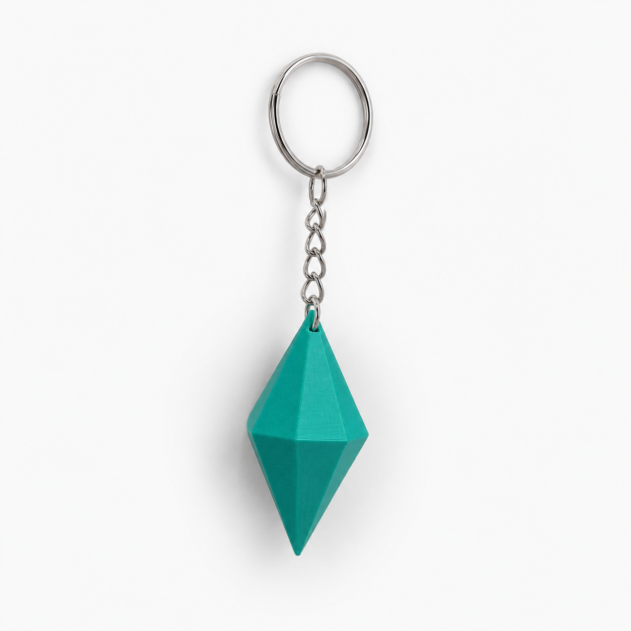 Geometric Diamond Keyring