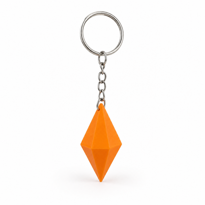 Geometric Diamond Keyring