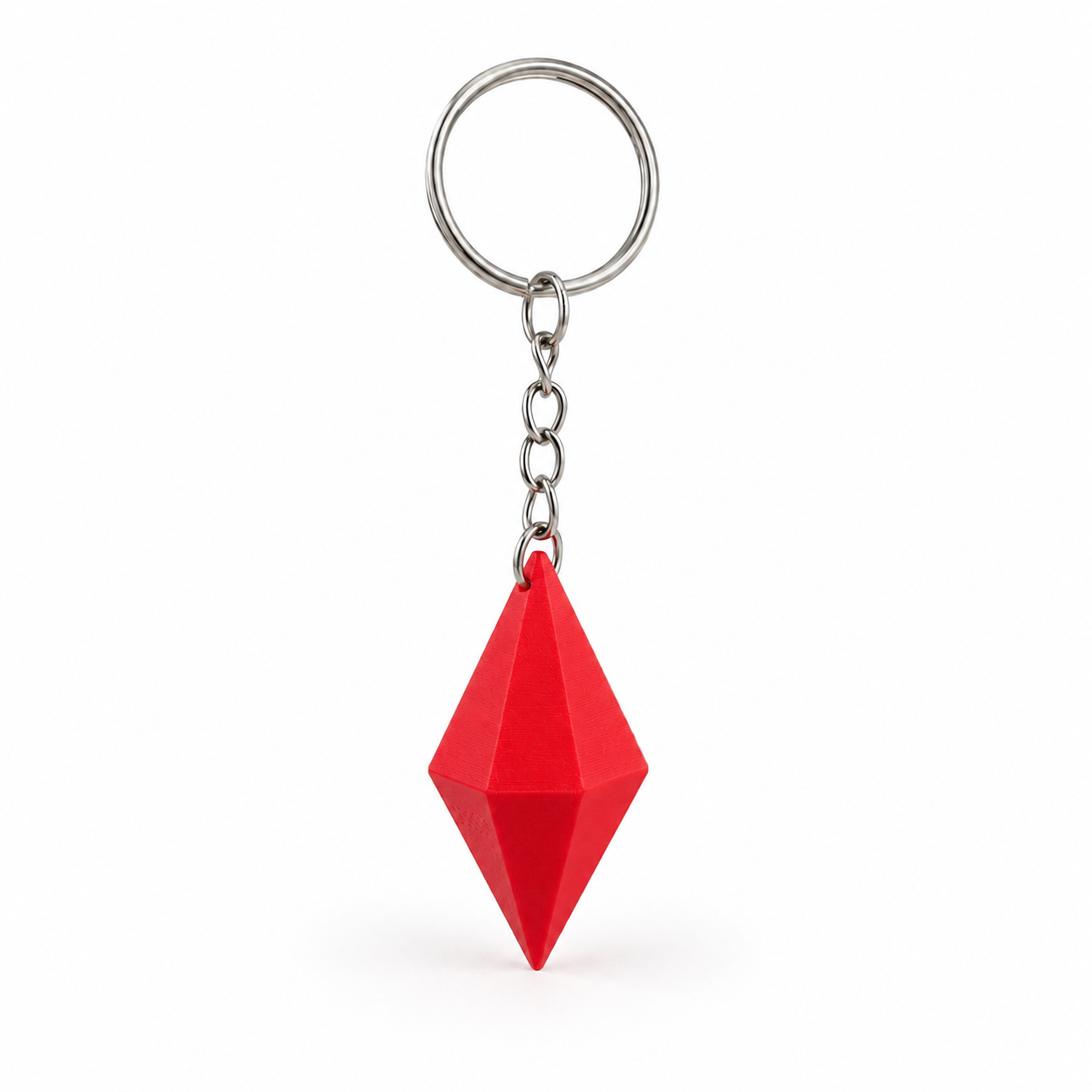 Geometric Diamond Keyring