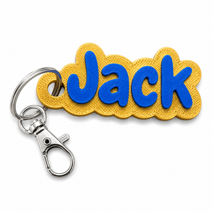 Personalised Bag Clip Tags