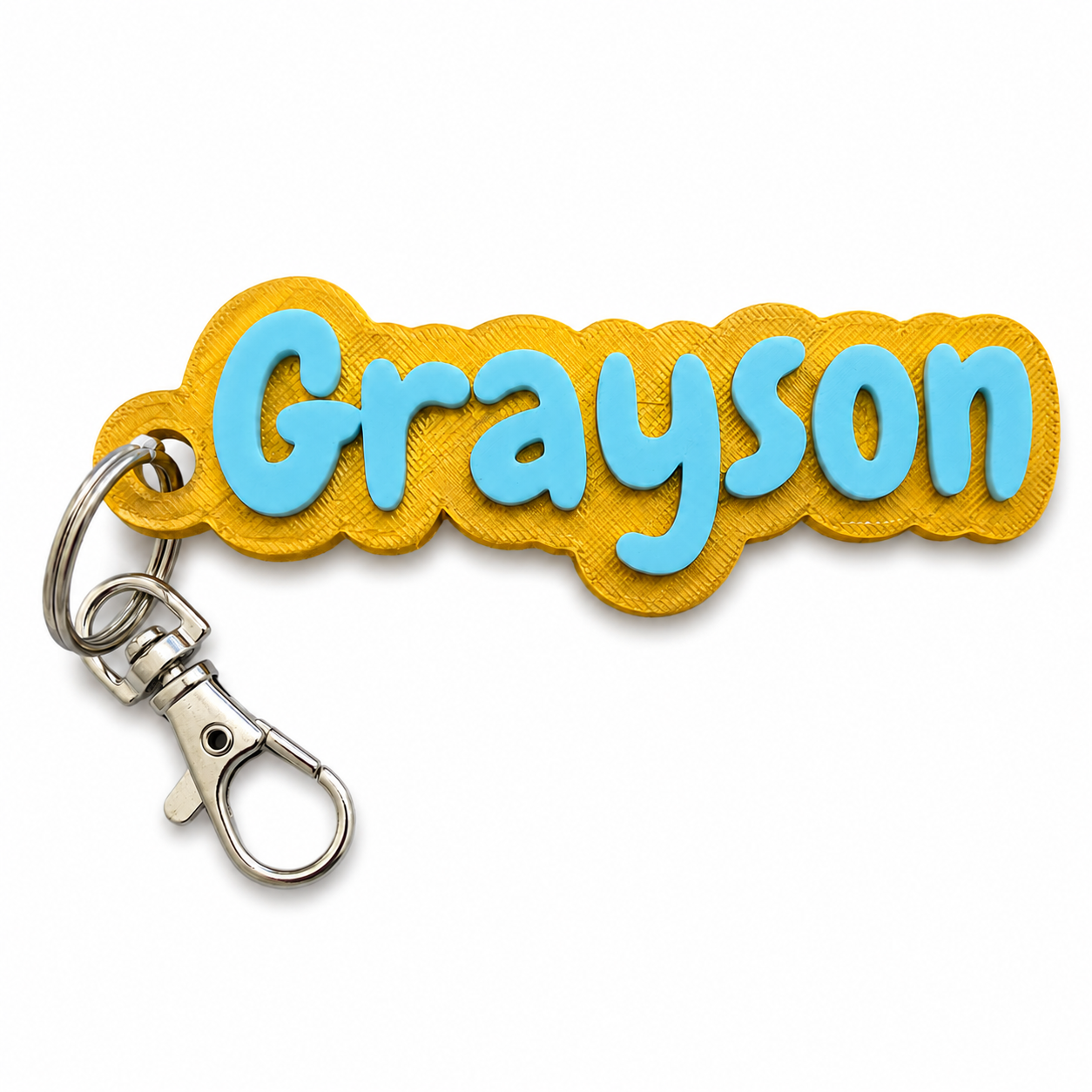 Personalised Bag Clip Tags
