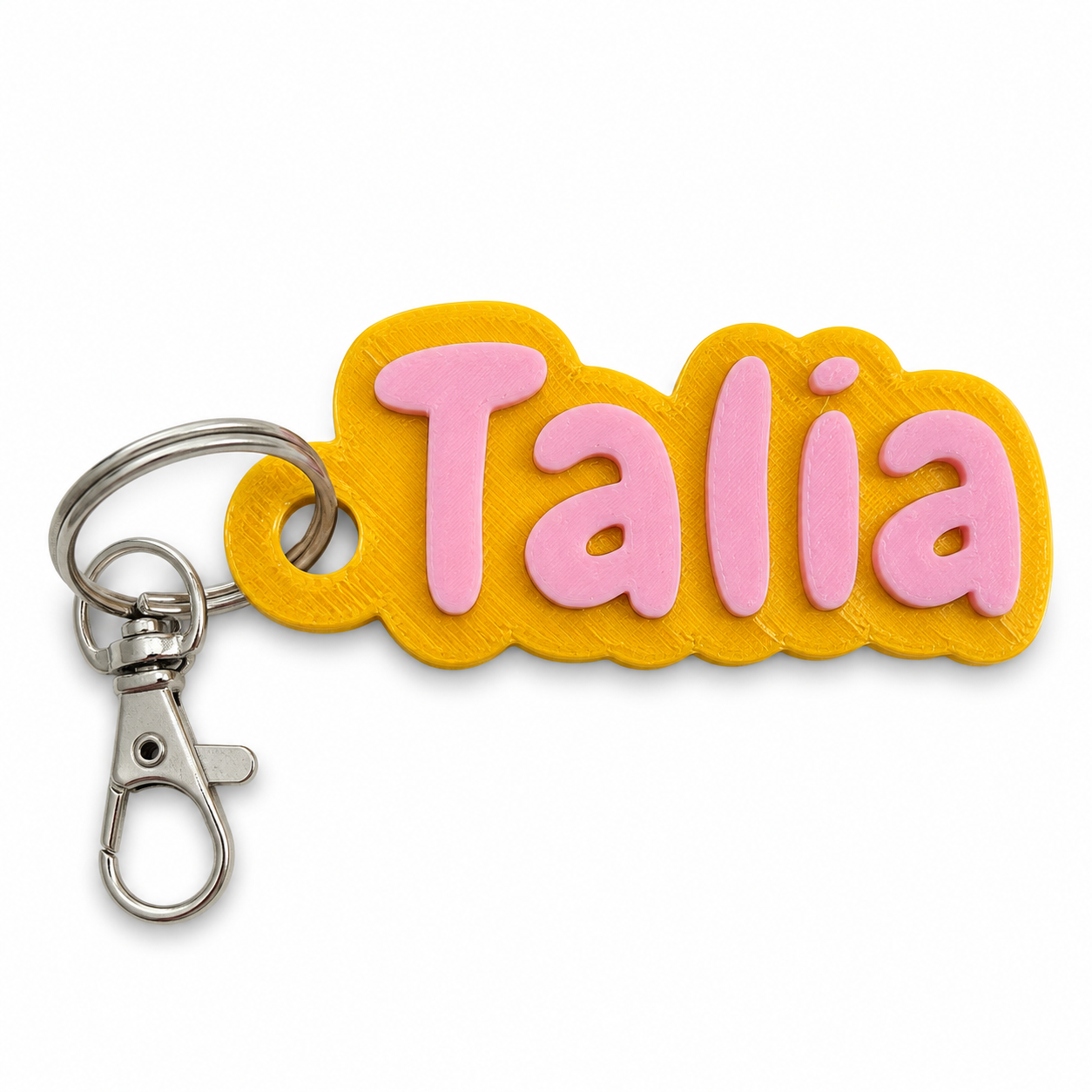 Personalised Bag Clip Tags