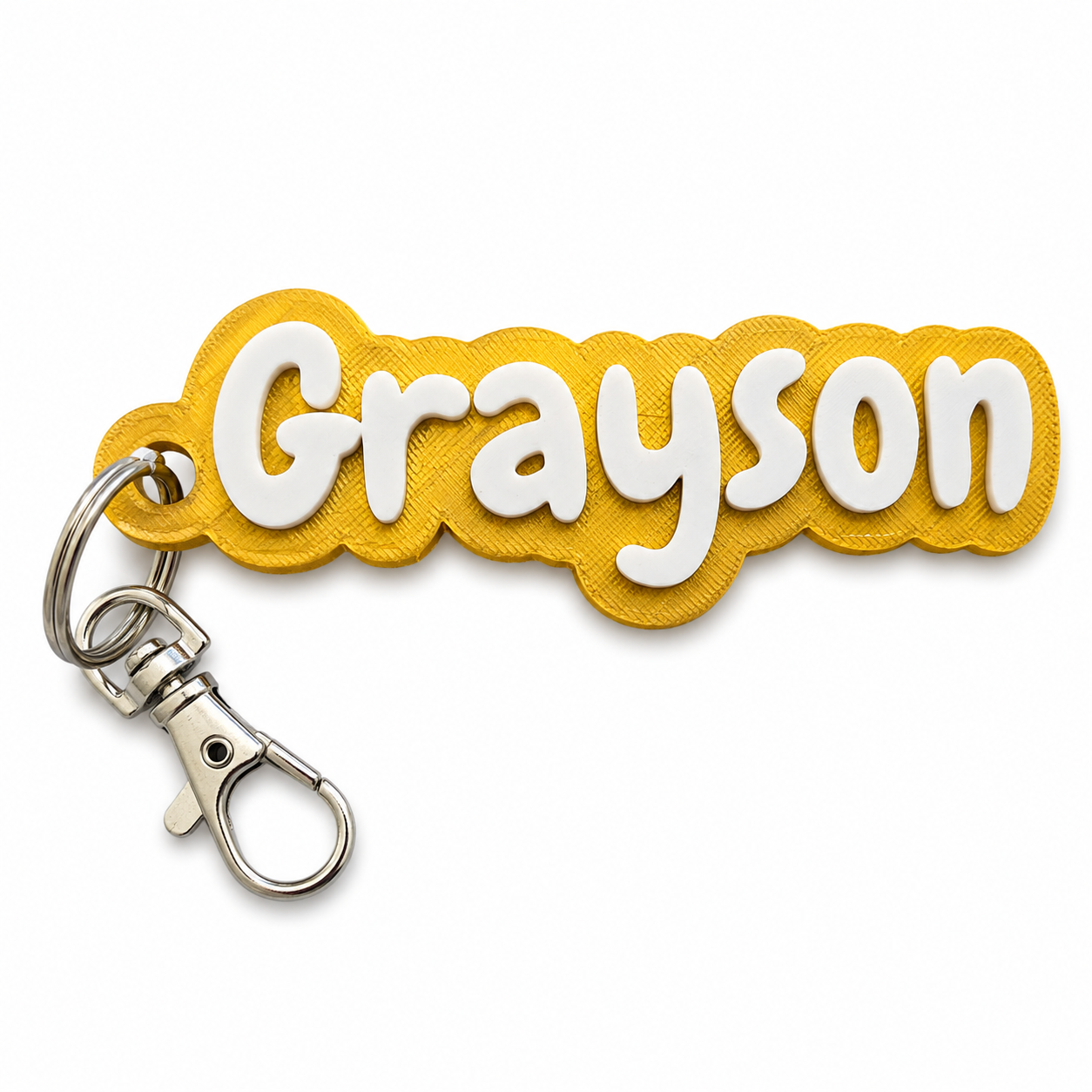 Personalised Bag Clip Tags