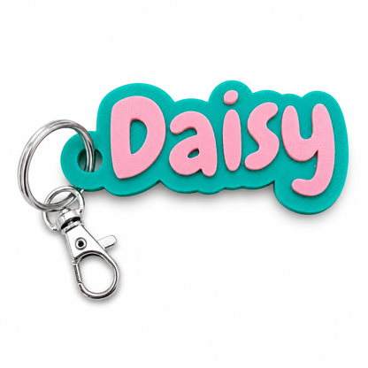 Personalised Bag Clip Tags