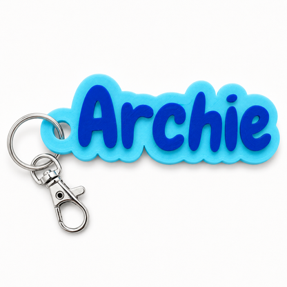 Personalised Bag Clip Tags