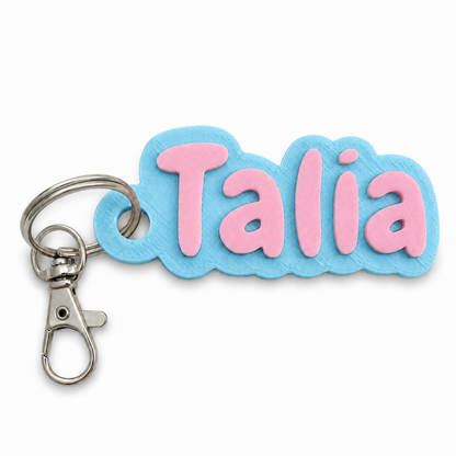 Personalised Bag Clip Tags