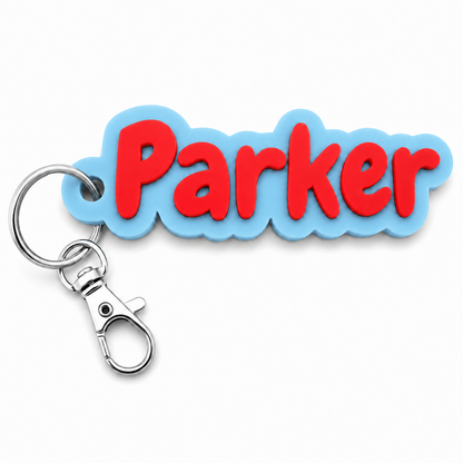 Personalised Bag Clip Tags