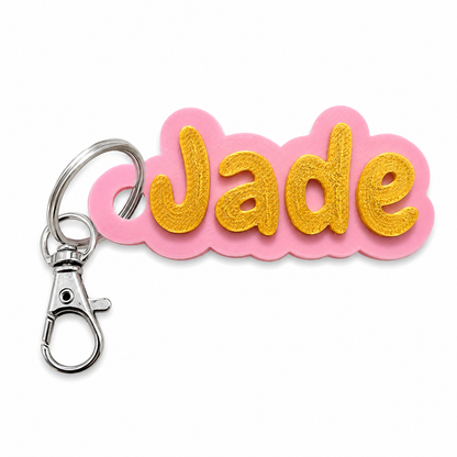 Personalised Bag Clip Tags