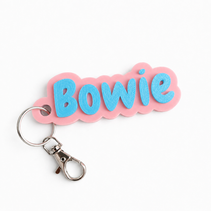 Personalised Bag Clip Tags