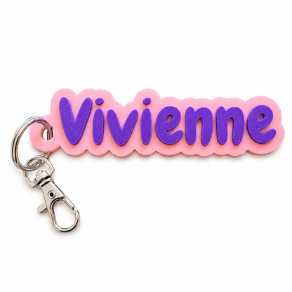 Personalised Bag Clip Tags