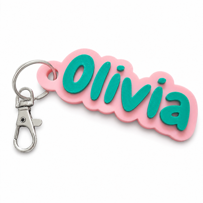 Personalised Bag Clip Tags