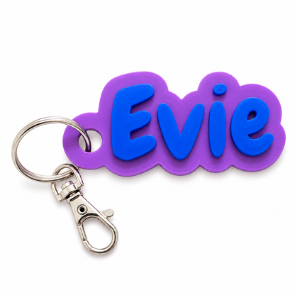 Personalised Bag Clip Tags