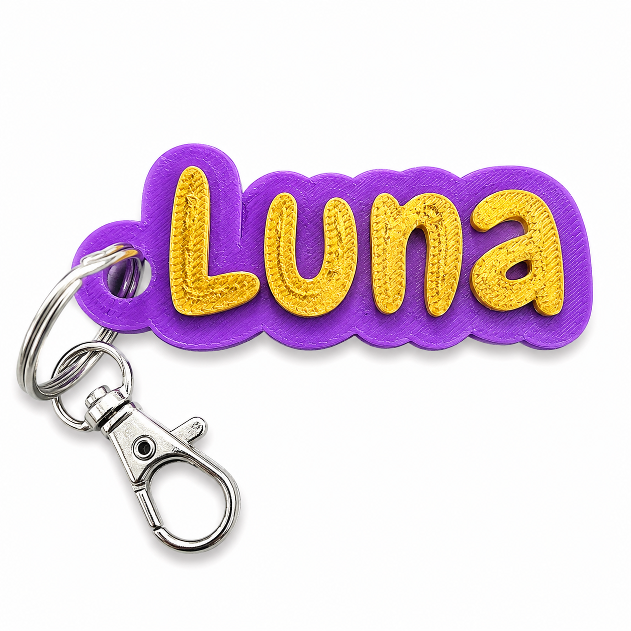 Personalised Bag Clip Tags