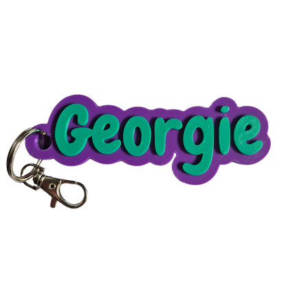 Personalised Bag Clip Tags