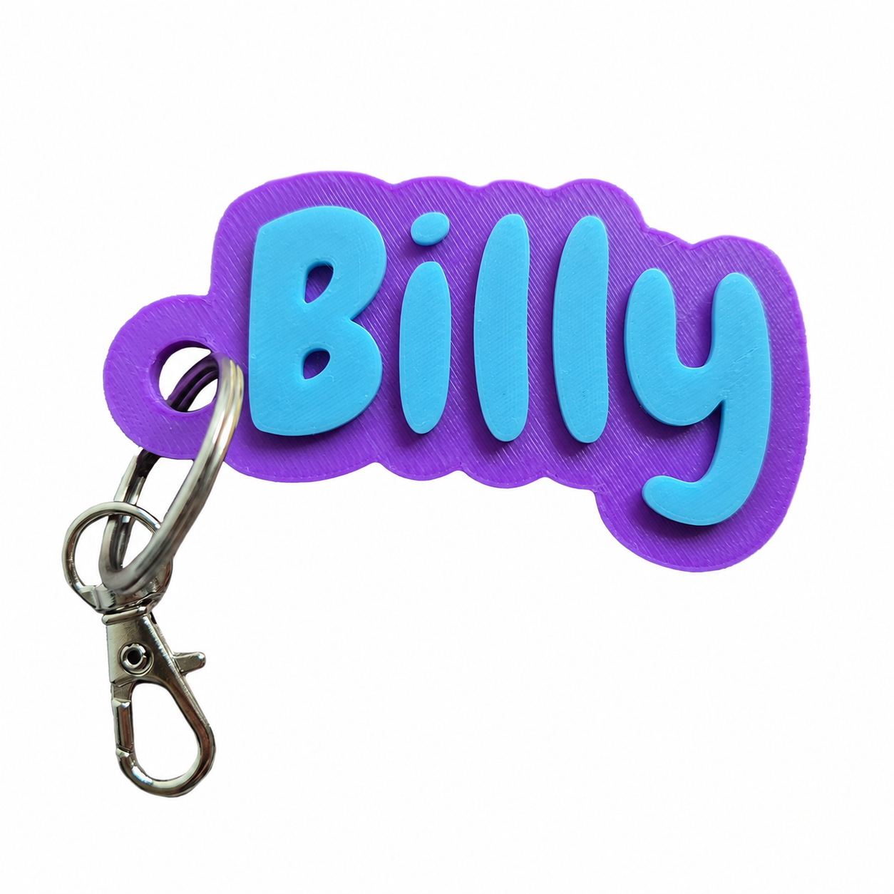Personalised Bag Clip Tags