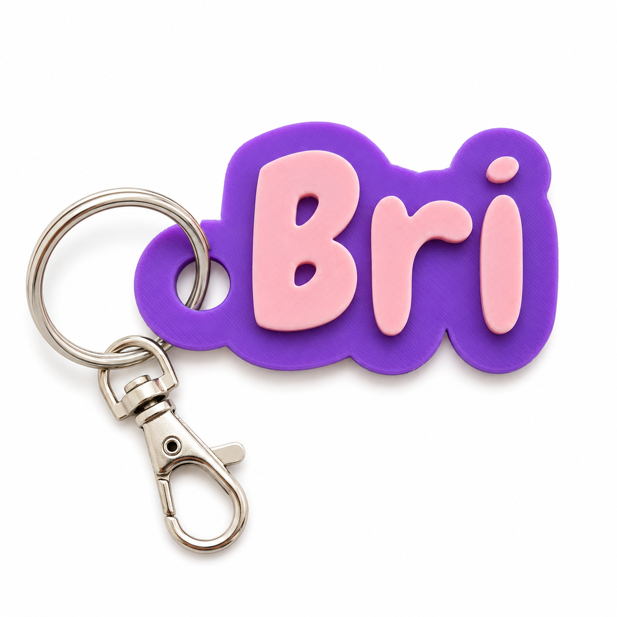 Personalised Bag Clip Tags