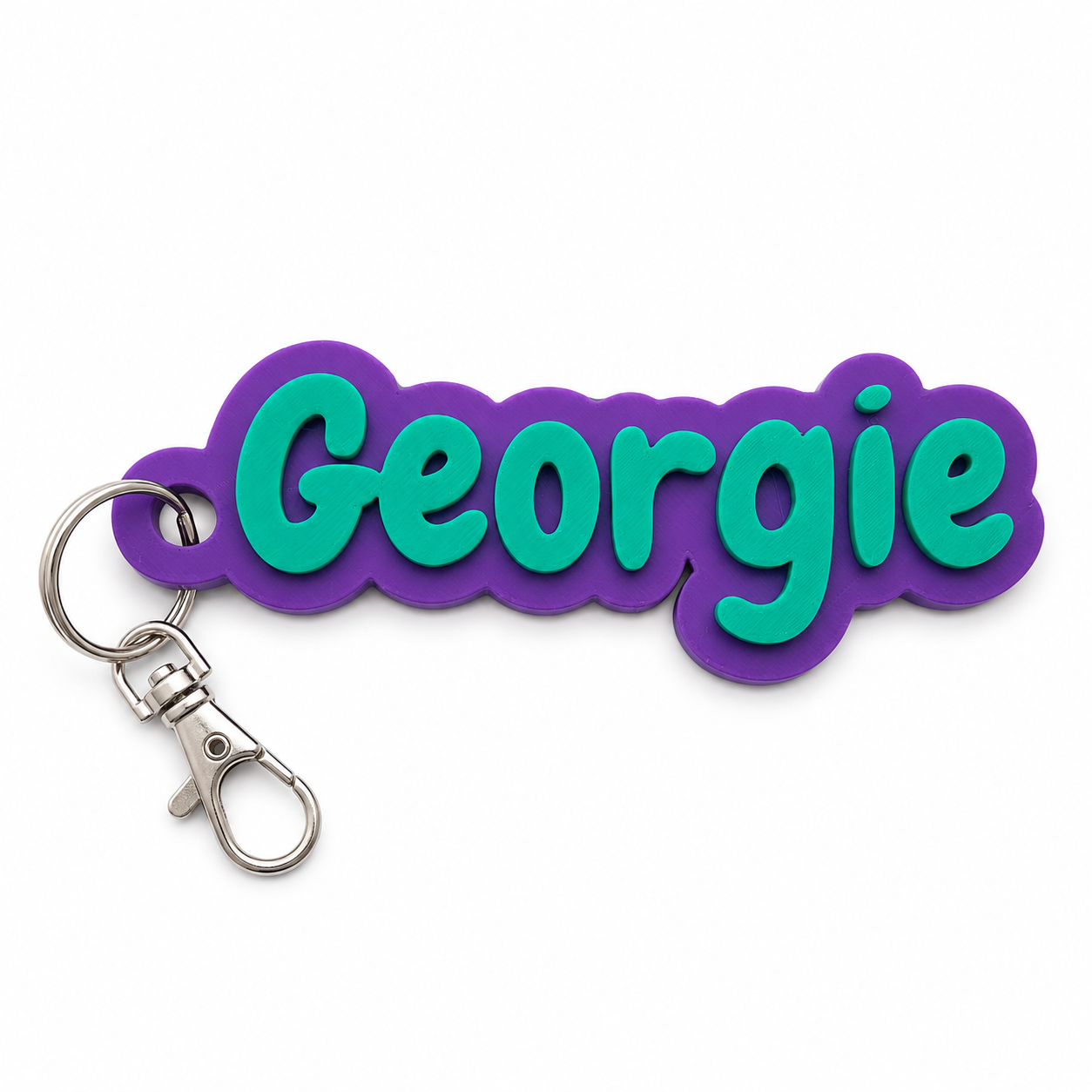 Personalised Bag Clip Tags