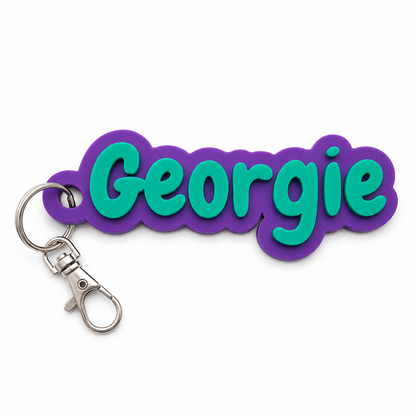 Personalised Bag Clip Tags