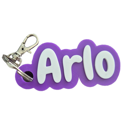 Personalised Bag Clip Tags