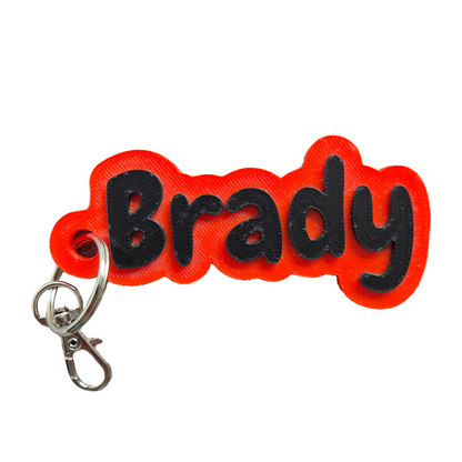 Personalised Bag Clip Tags