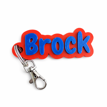 Personalised Bag Clip Tags