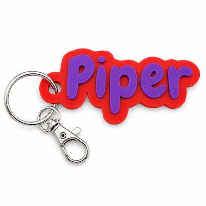 Personalised Bag Clip Tags