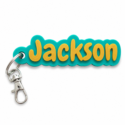 Personalised Bag Clip Tags