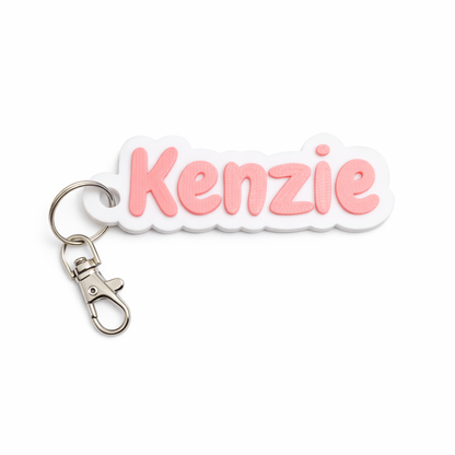 Personalised Bag Clip Tags