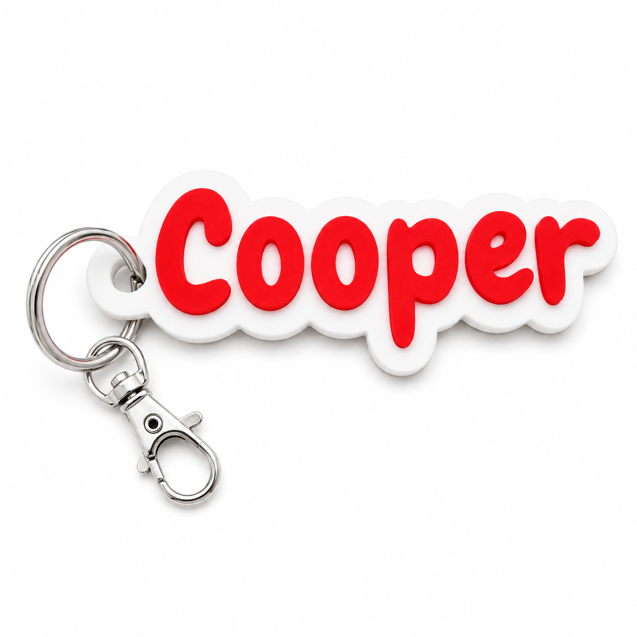 Personalised Bag Clip Tags