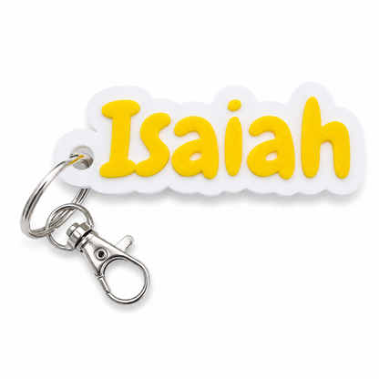 Personalised Bag Clip Tags