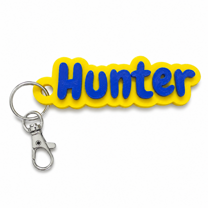 Personalised Bag Clip Tags