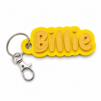 Personalised Bag Clip Tags