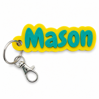 Personalised Bag Clip Tags