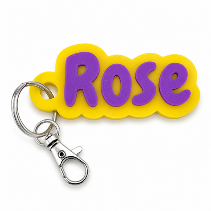 Personalised Bag Clip Tags